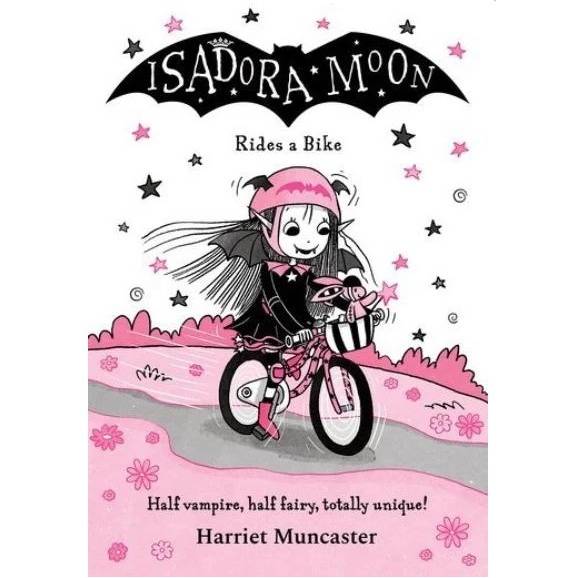 Isadora Moon rides a bike