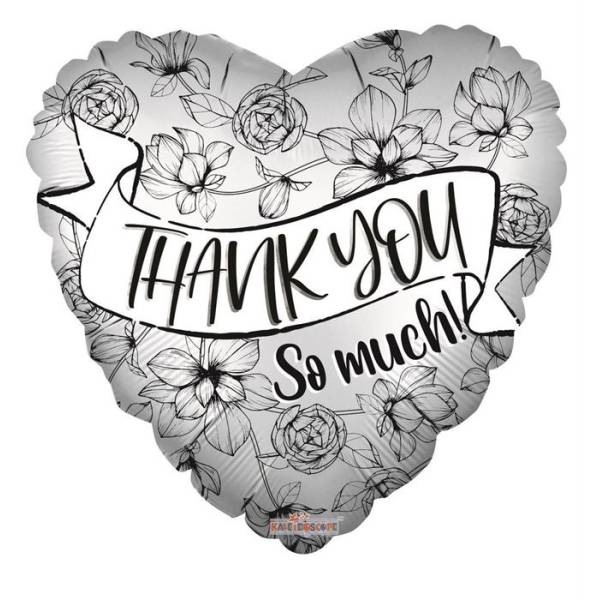 Thank You So Much Banner Balloon in a Box