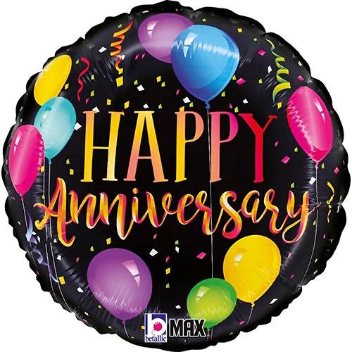 Happy Anniversary Party Balloon in a Box