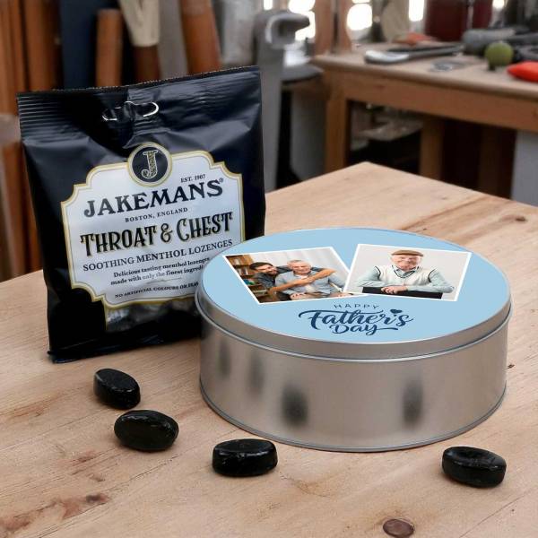 Personalised Round Sweets Tin