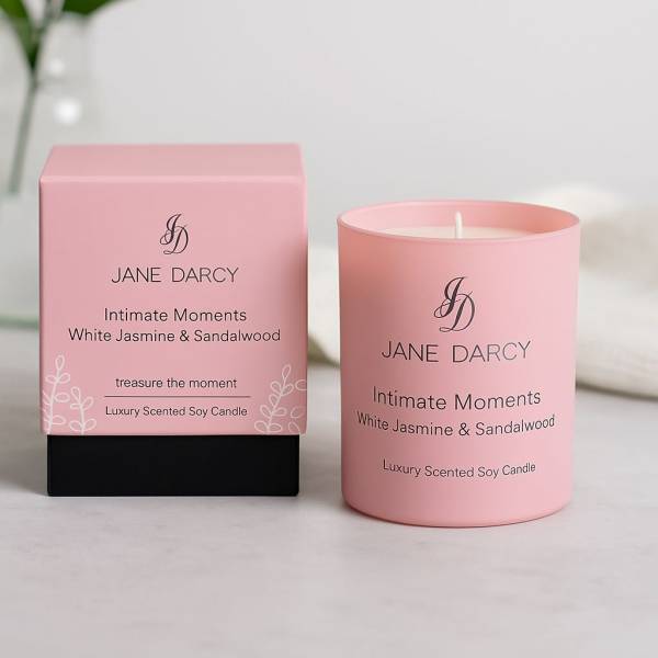 Jane Darcy Treasure The Moments - White Jasmine & Sandalwood Candle