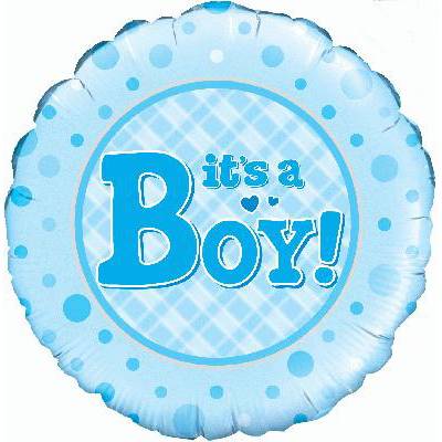 It's a Boy Balloon in a Box