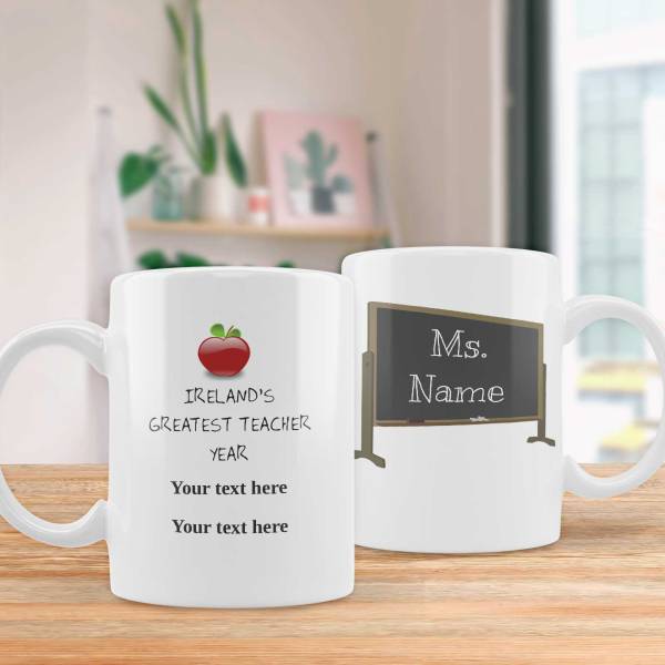 Ireland's Greatest Teacher - Personalised Mug