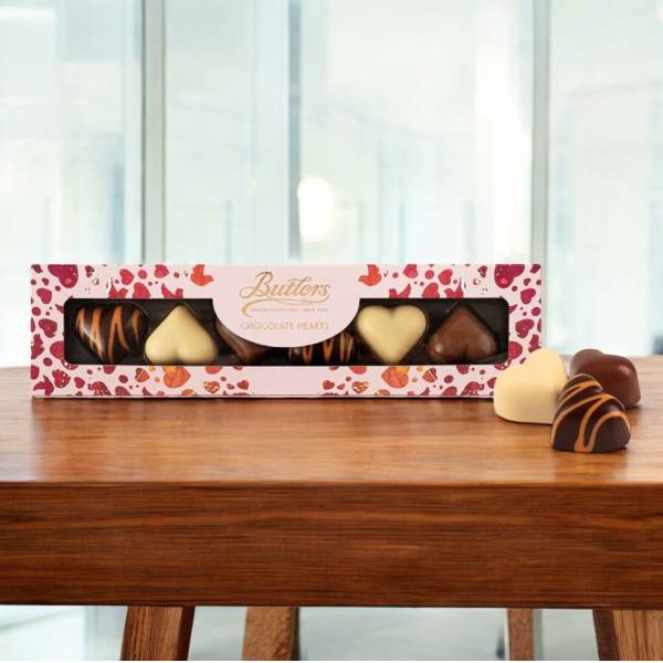 Butlers Heart Six Chocolate Heart Stick 75g