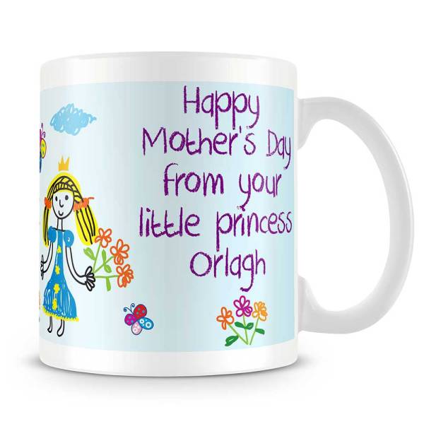 Mother's Day From Your Princess Personalised Mug