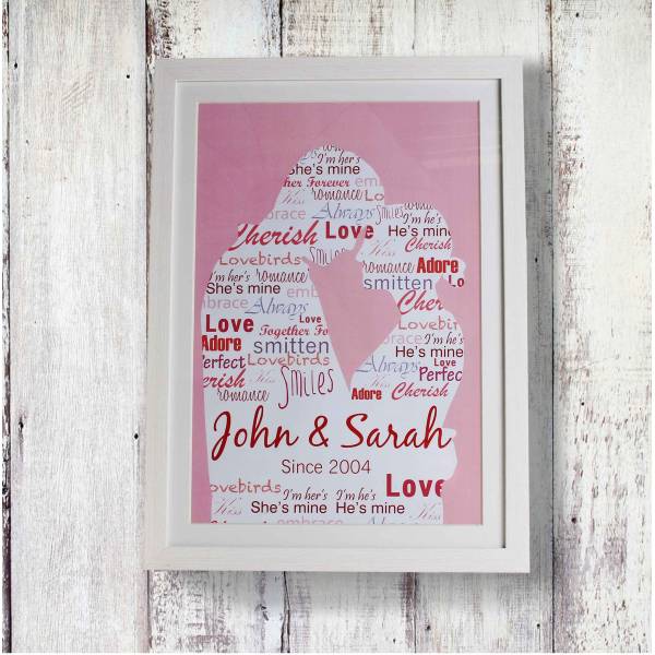 Love Personalised Framed Poster