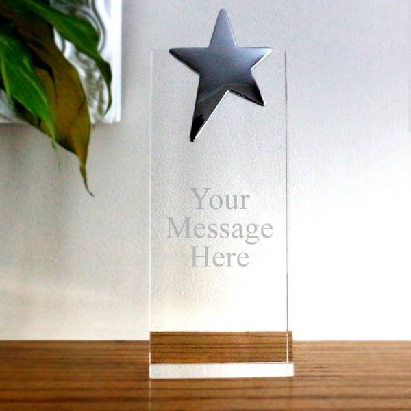 Crystal Star Award Ornament