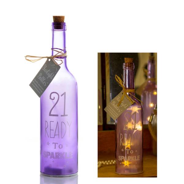 21st Birthday - Starlight Bottle