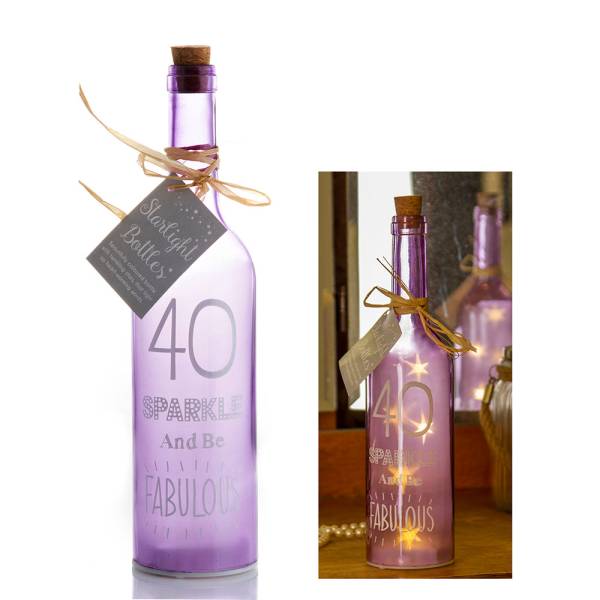 40th Birthday - Starlight Bottle