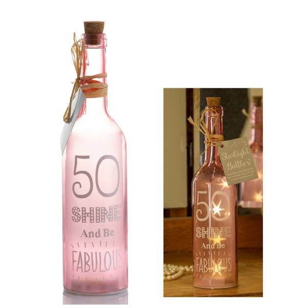 50th Birthday - Starlight Bottle