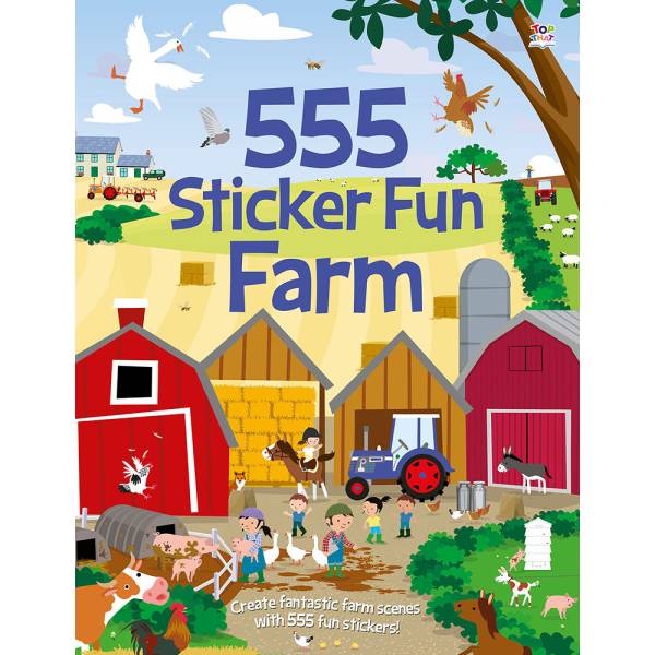 555 Sticker Fun Farm