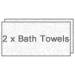 Add Two Bath Towels