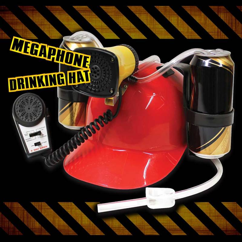 Megaphone Drinking Hat