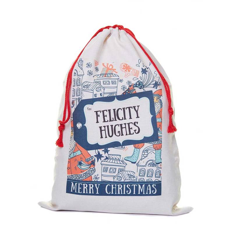 Merry Christmas Santa Sack