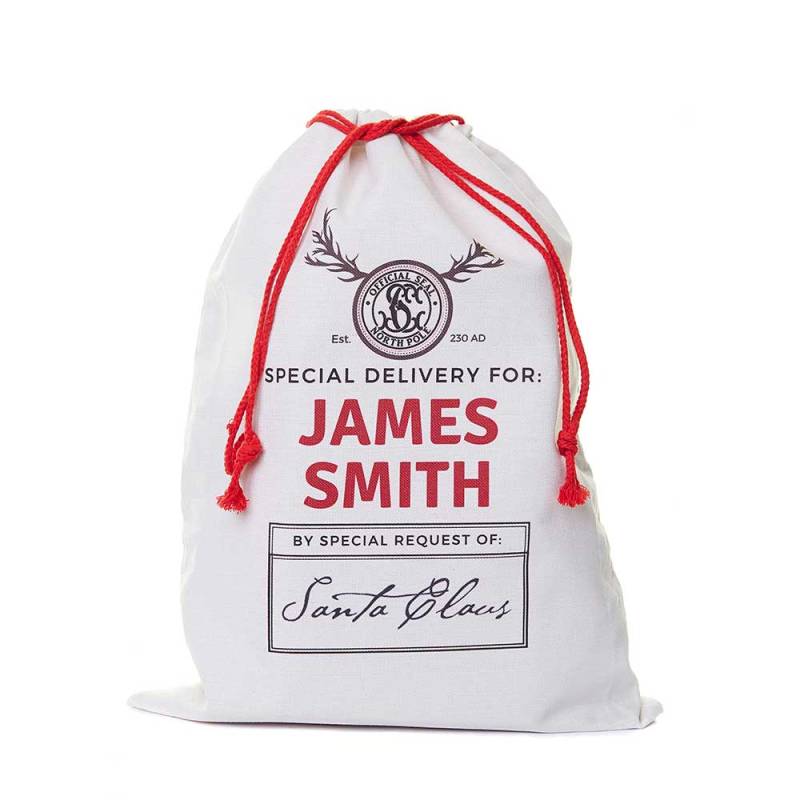 Special Delivery Christmas Santa Sack