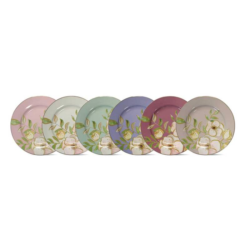 Garden House Set of 6 Side Plates