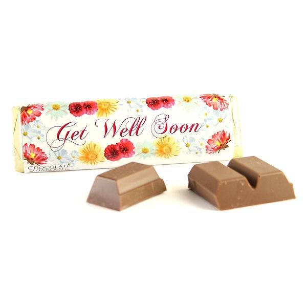 Get Well Soon Chocolate Bar