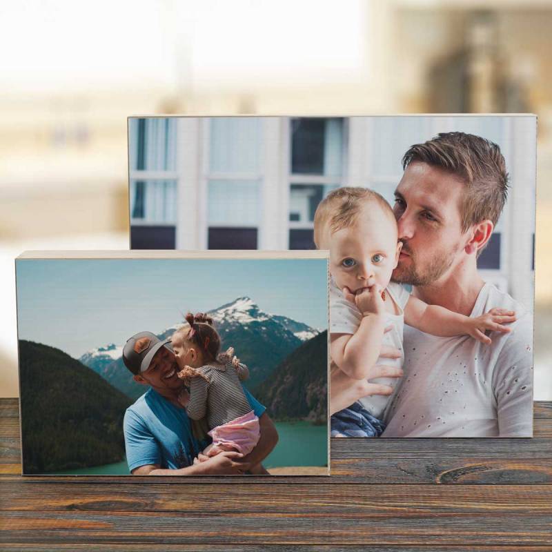 Personalised Photo - Wooden Photo Blocks