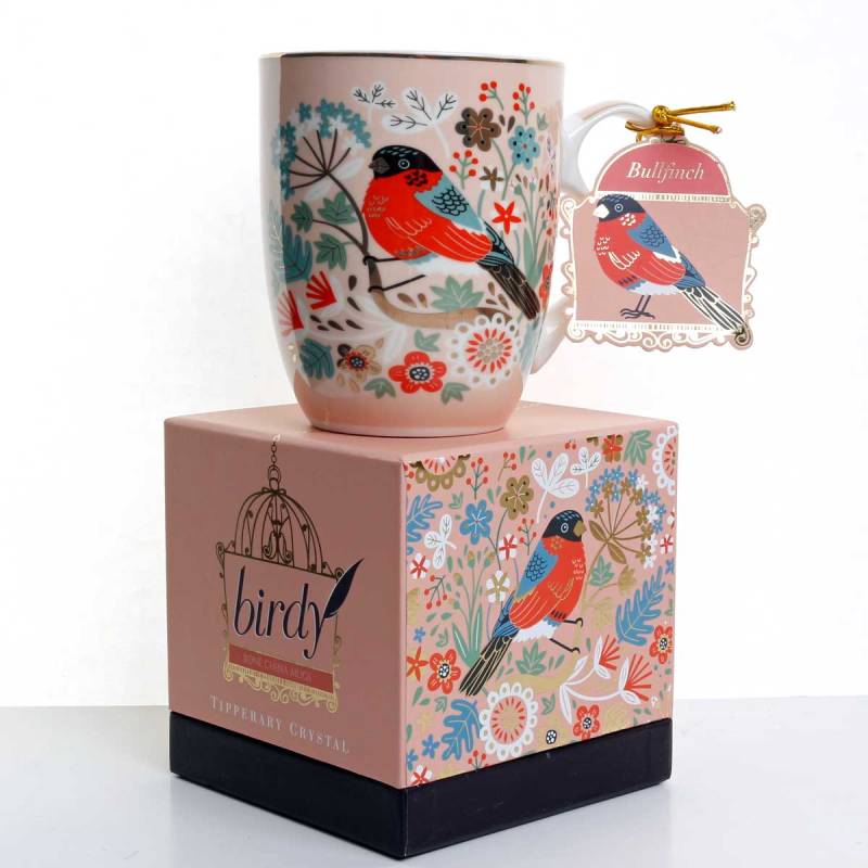 Tipperary Single Birdy Mug - Bullfinch