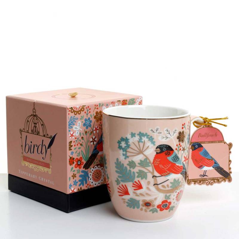 Tipperary Single Birdy Mug - Bullfinch