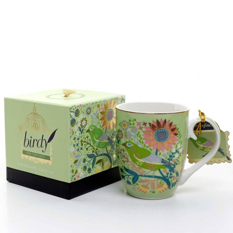 Tipperary Single Birdy Mug - Greenfinch