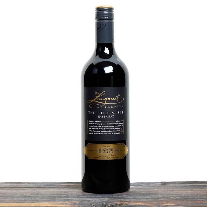 Case of Langmeil Shiraz 'The Freedom' 2015