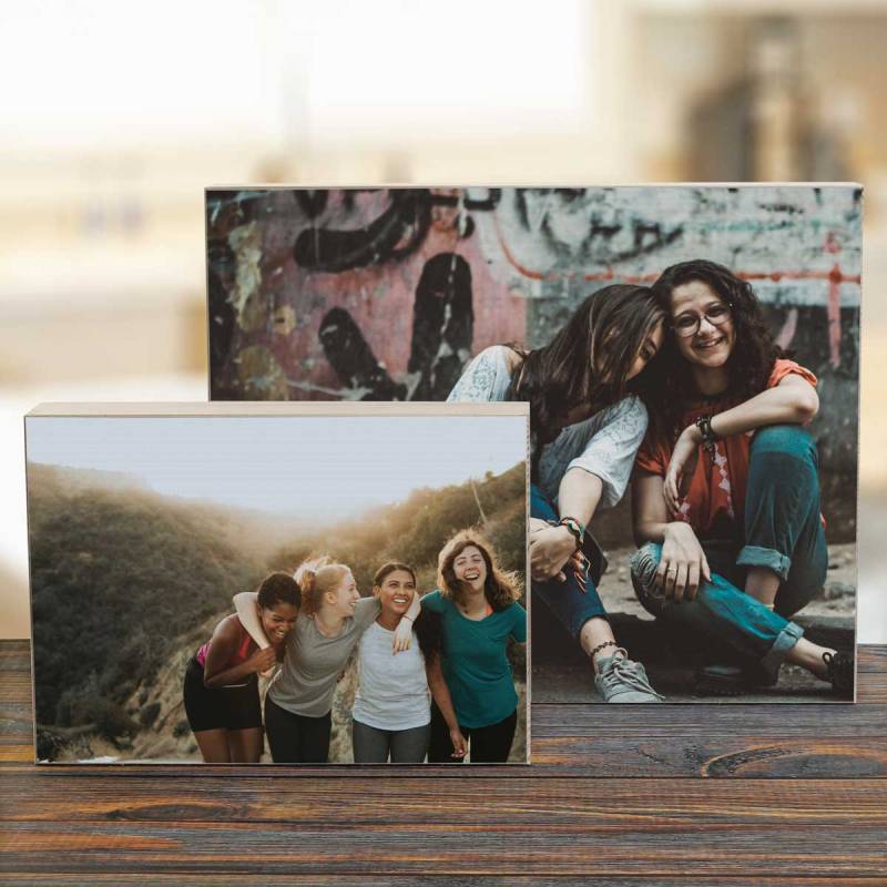 Personalised Photo - Wooden Photo Blocks