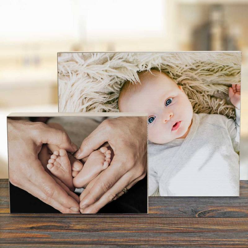 Personalised Photo - Wooden Photo Blocks