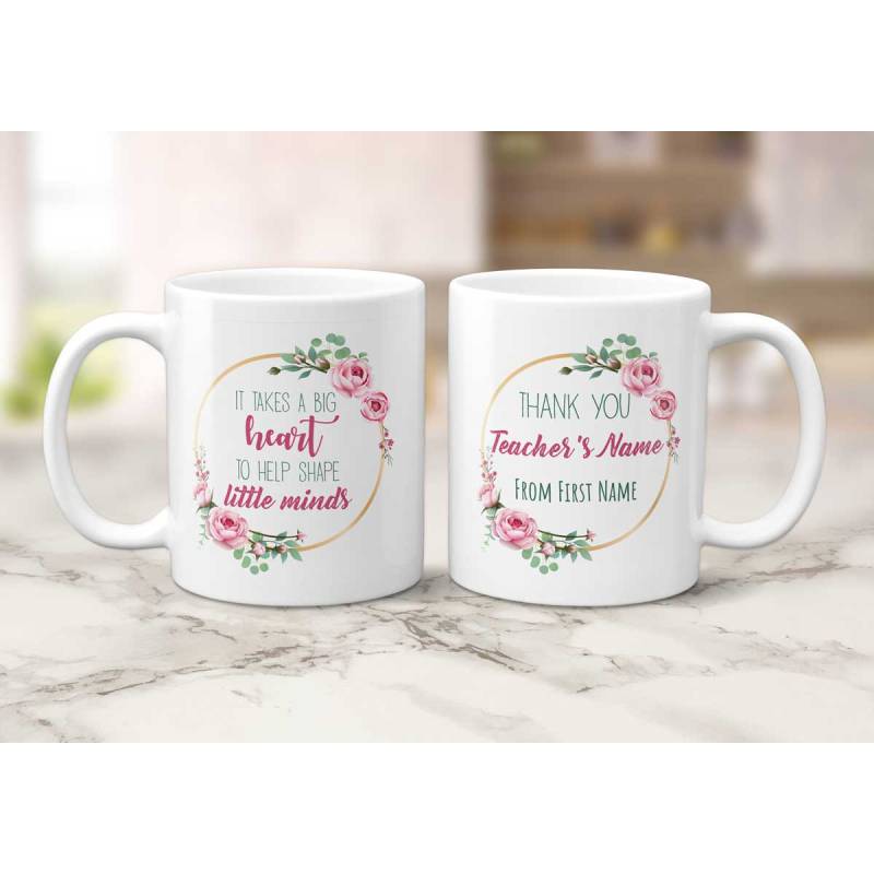 Thank You Teacher Personalised Mug