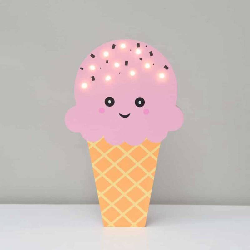 Light Up Pink Ice Cream