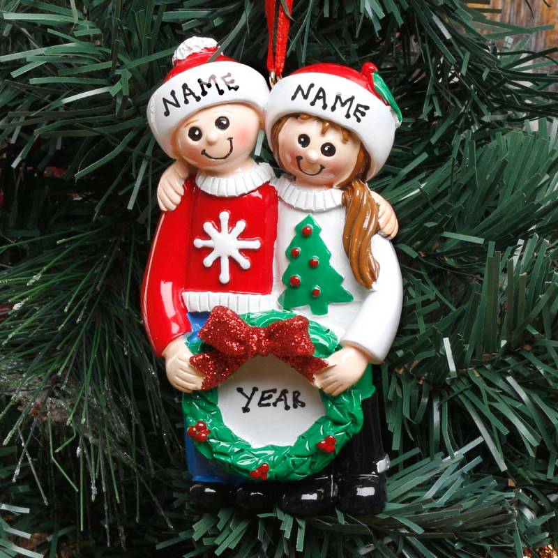 Personalised Christmas Ornament - Christmas Jumper