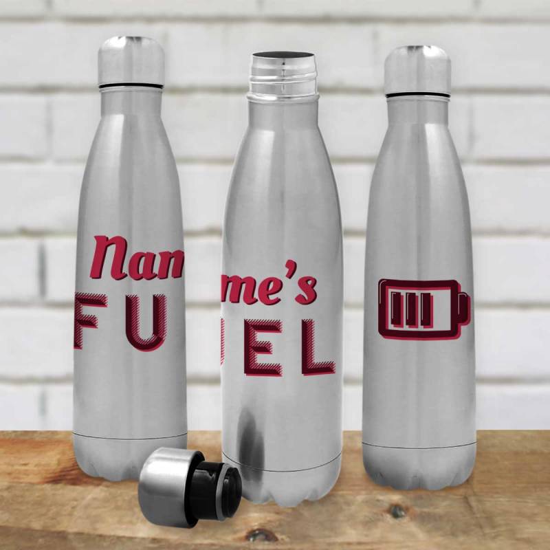 Any Name's Fuel - Personalised Stainless Steel Bottle