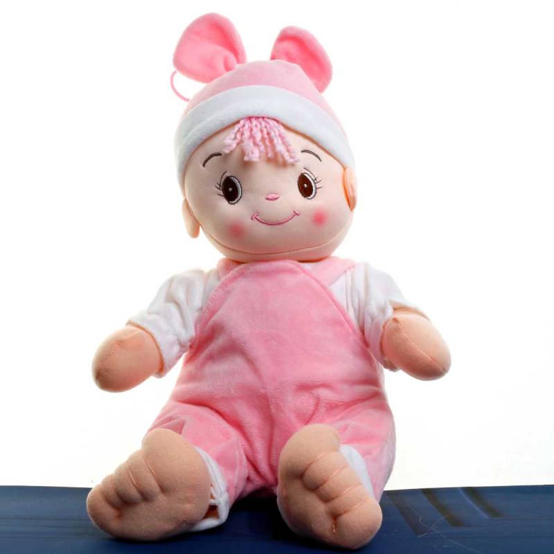 Personalised Baby Plush Velour Toy