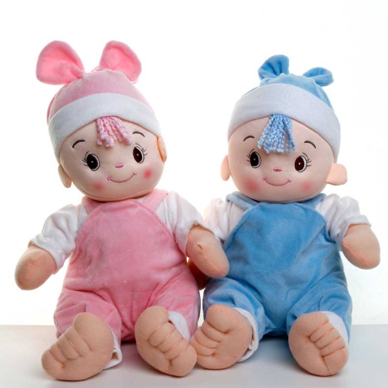 Personalised Baby Plush Velour Toy