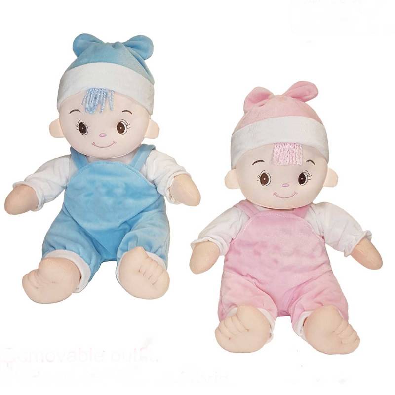 Personalised Baby Plush Velour Toy