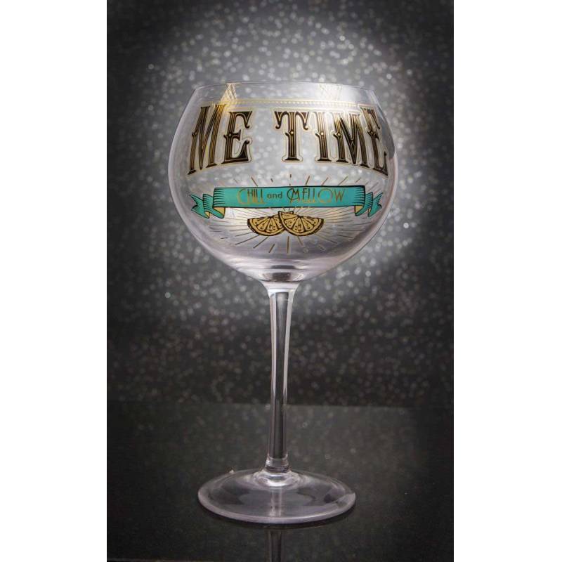 Me Time Gin Prohibition Glass