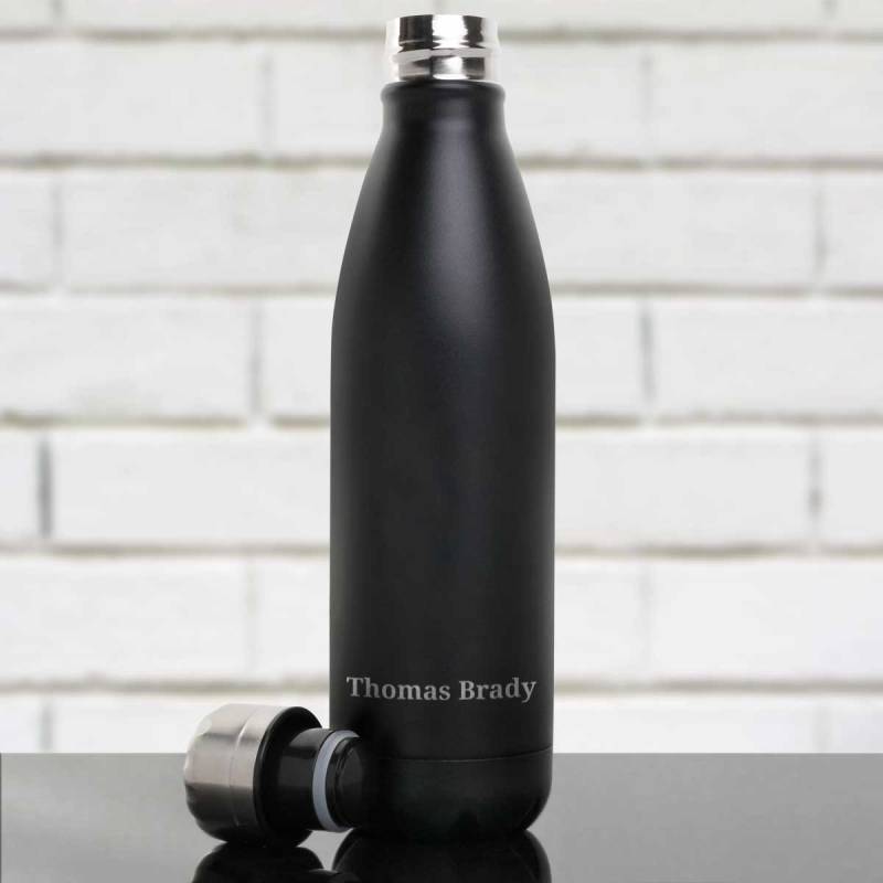 Any Initials Or Name - Personalised Bottle / Flask