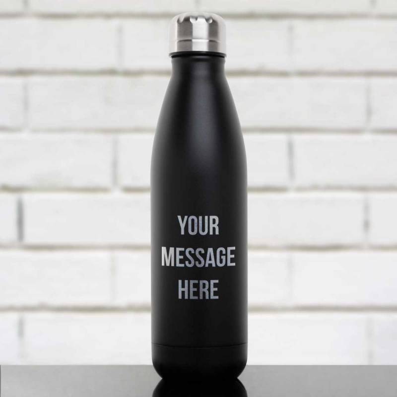 Any Text - Personalised Bottle / Flask