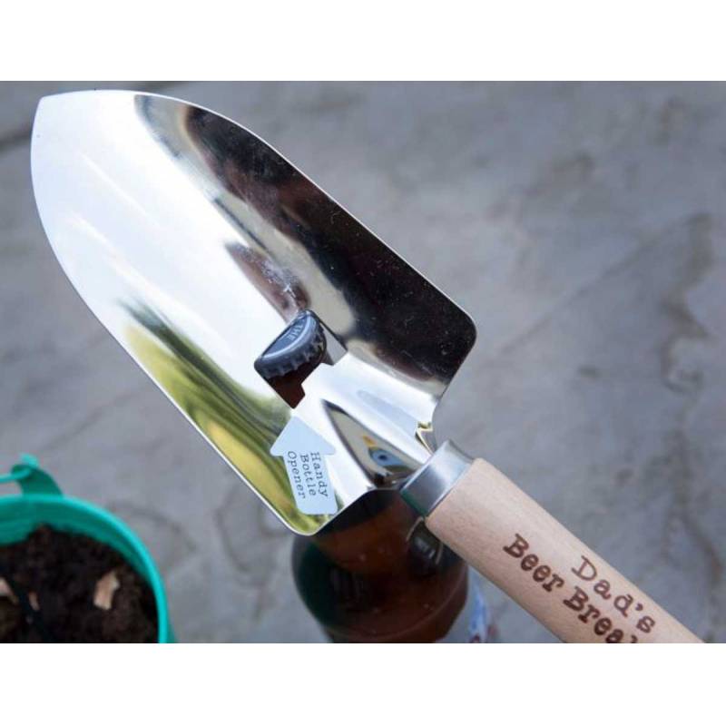 Bottle Opener Trowel - Dads Beer Break