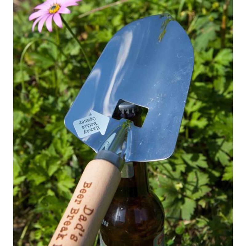 Bottle Opener Trowel - Dads Beer Break