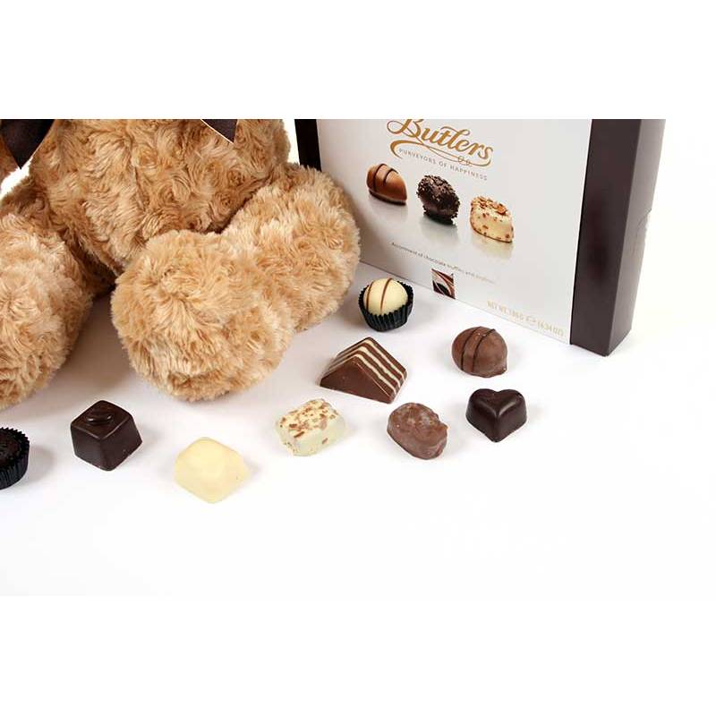 Classic Teddy Bear and Butlers Chocolates