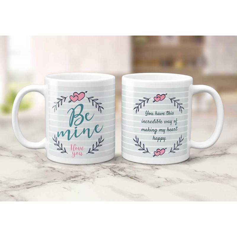 Be Mine I Love You Personalised Mug