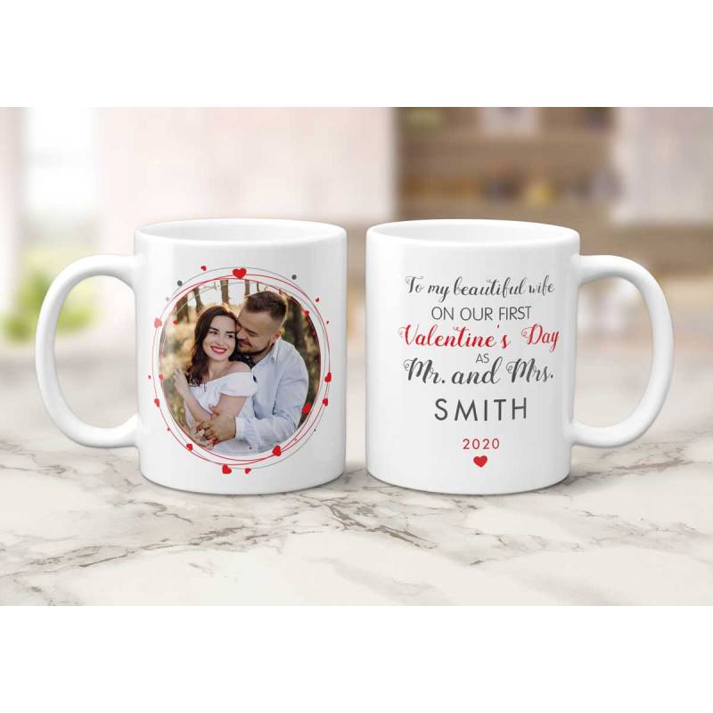 Our First Valentine's Day Personalised Mug