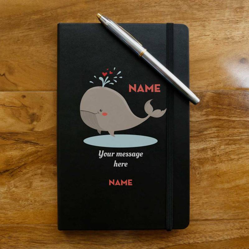 Whale You Be My Valentine? Notebook Journal