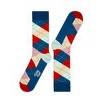 Funky Feet Socks Argyle 3 Pack