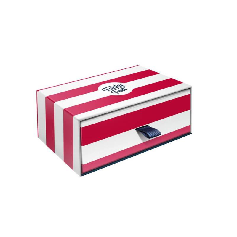 Funky Feet Men's Box Set - Wide Stripes 3 Pack