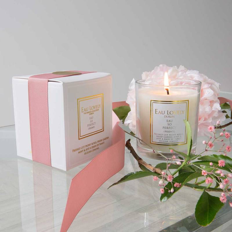 Peony Candle From Eau Lovely