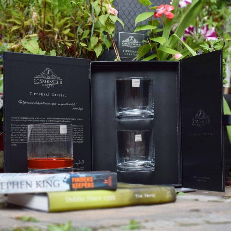 Tipperary Connoisseur Set of 2 Whiskey Glasses in Gift Box