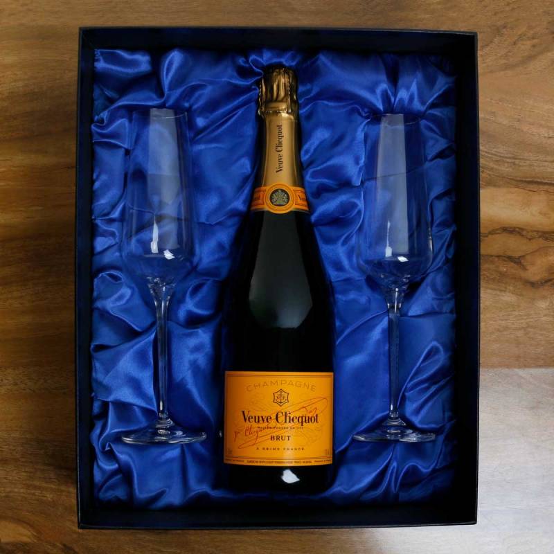 Set Of 2 Champagne Flute Gift Box