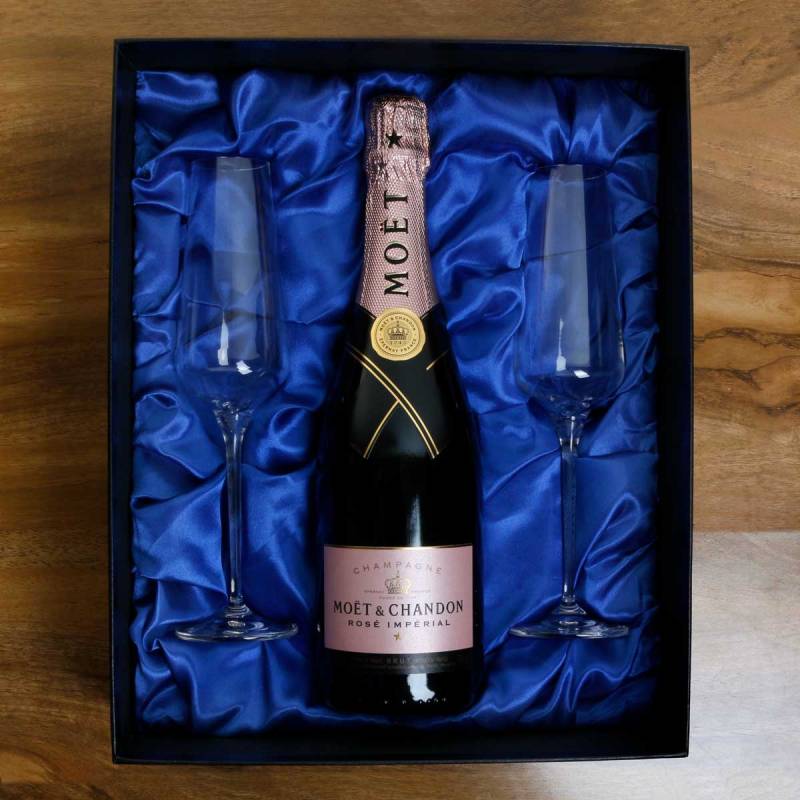 Set Of 2 Champagne Flute Gift Box